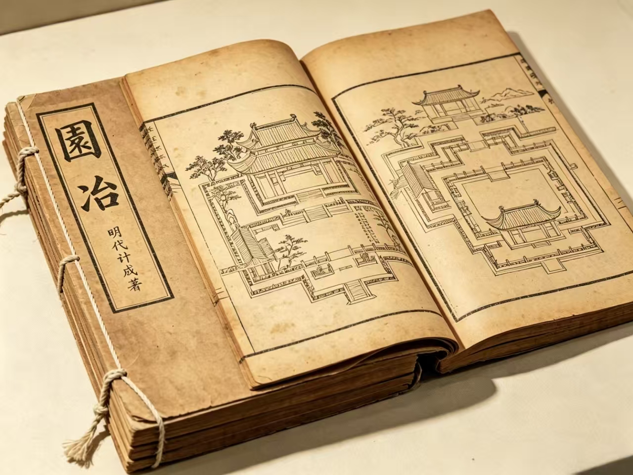 《园冶》古籍资料图